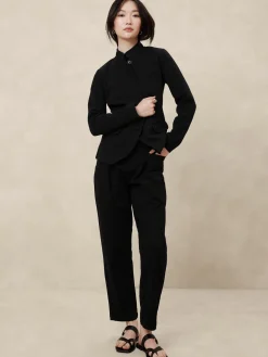 Knit Pique Blazer