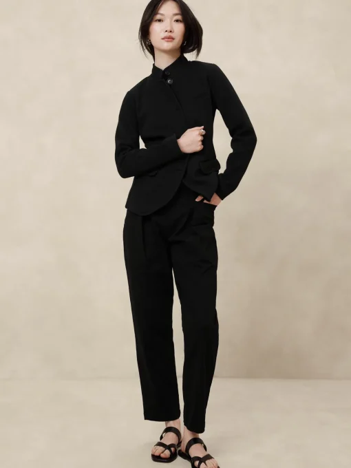 Knit Pique Blazer