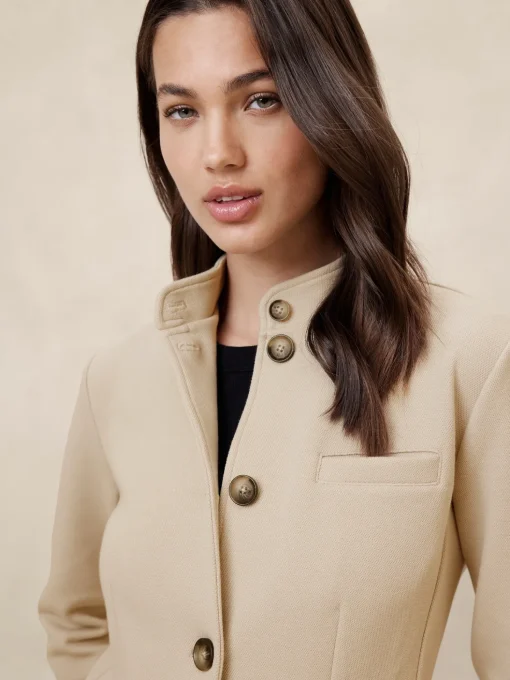 Knit Pique Blazer
