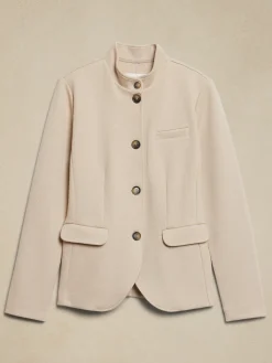 Knit Pique Blazer