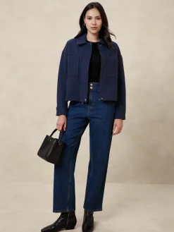Knit Short Jacket