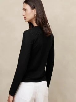 Ladder Ribbed Henley