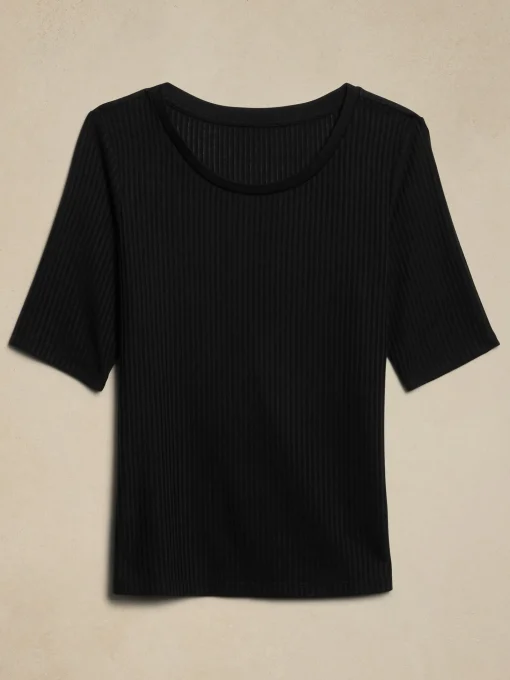Ladder Ribbed Top