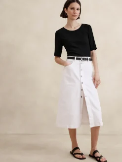 Ladder Ribbed Top