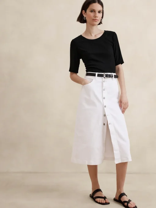 Ladder Ribbed Top