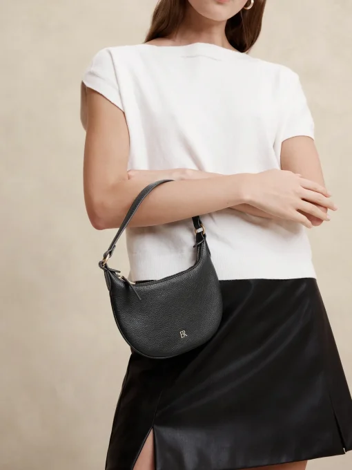 Leather Micro Mini Pouch