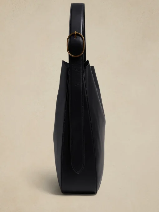 Leather Oversize Tote