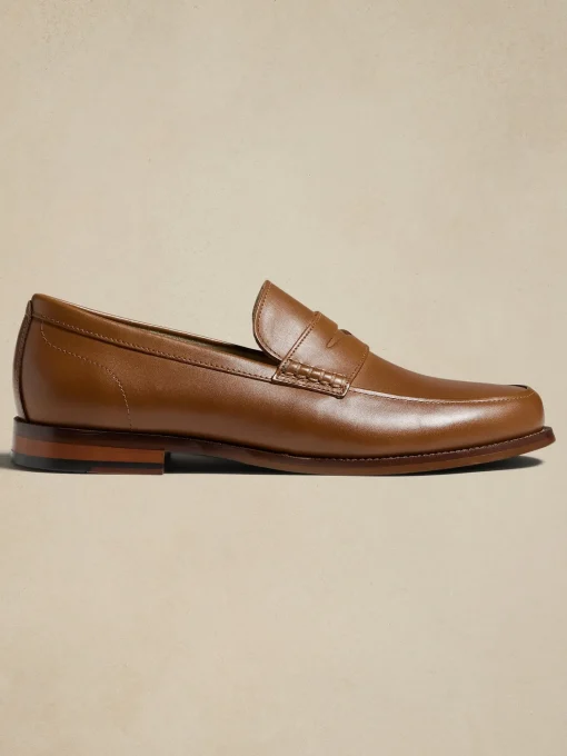 Leather Penny Loafer