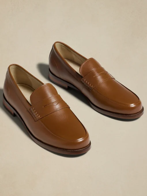 Leather Penny Loafer
