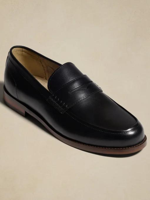 Leather Penny Loafer