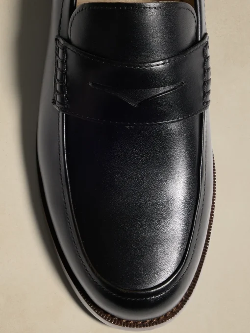 Leather Penny Loafer