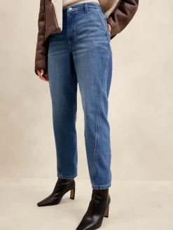Luxe High-Rise Barrel Jean