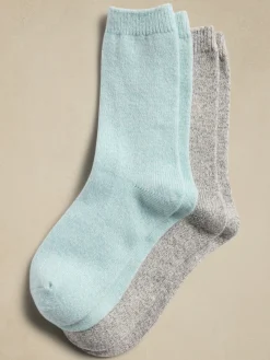 Marled Cozy Socks (2 Pack)