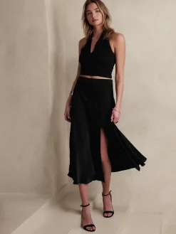 Maxi Slip Skirt