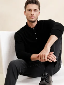Merino Polo Sweater
