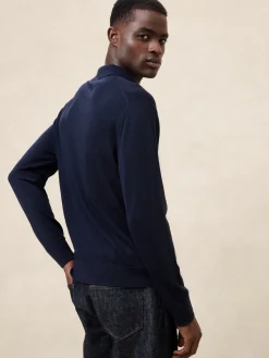 Merino Polo Sweater