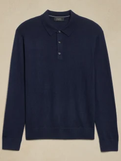 Merino Polo Sweater