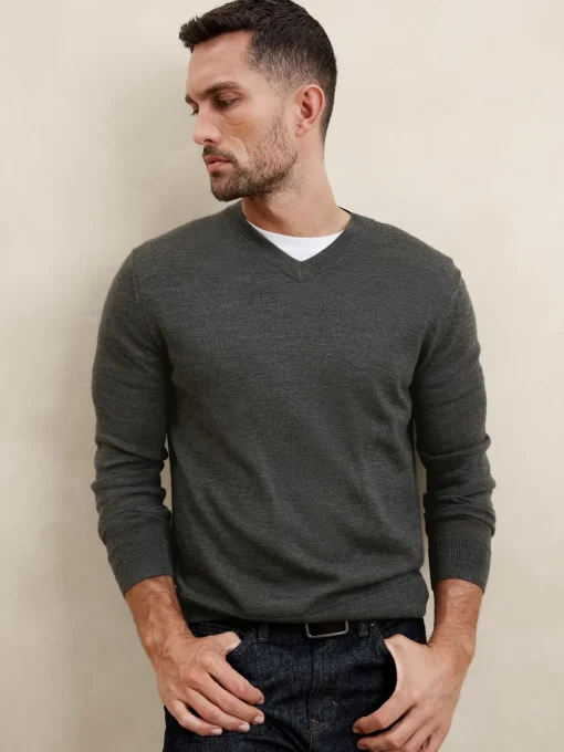 Merino V-Neck Sweater