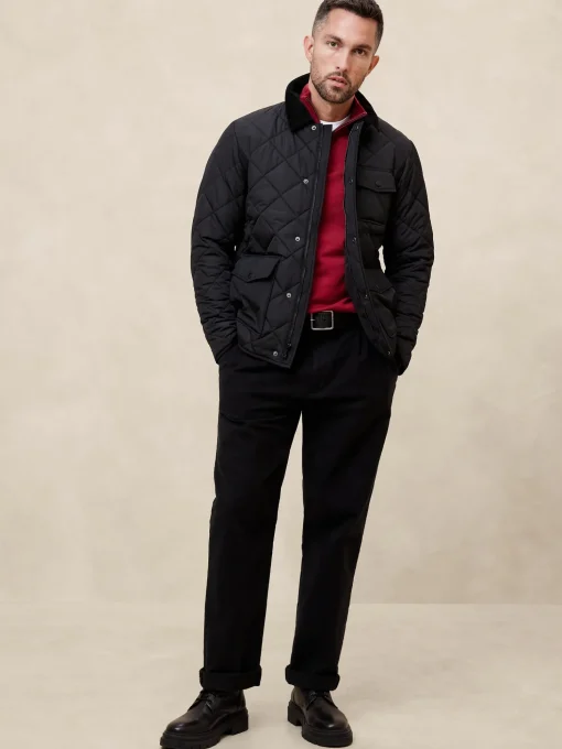 Merino Wool Quarter-Zip Sweater