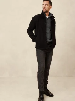 Merino Wool Quarter-Zip Sweater