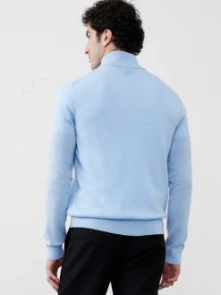 Merino Wool Quarter-Zip Sweater