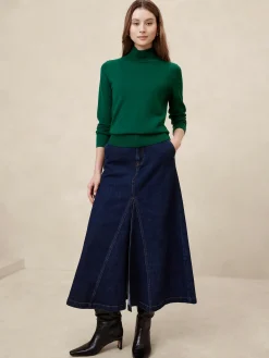Merino Wool Turtleneck Sweater