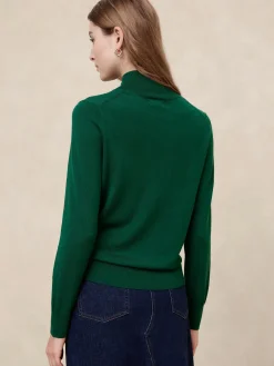 Merino Wool Turtleneck Sweater