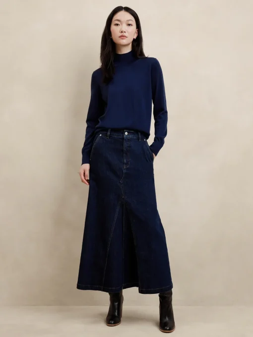Merino Wool Turtleneck Sweater