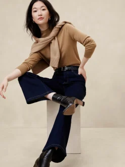 Merino Wool Turtleneck Sweater