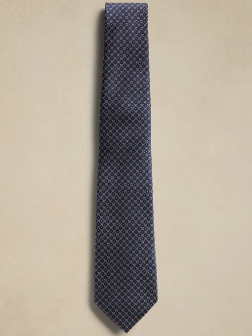 Micro Floral Tie