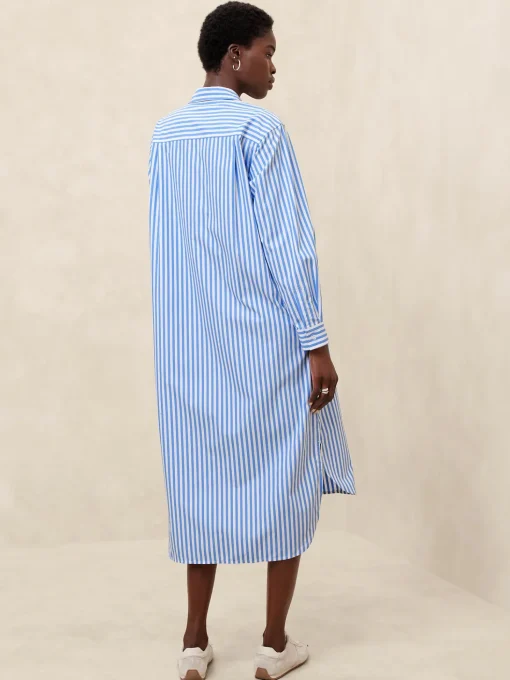 Midi Poplin Shirtdress