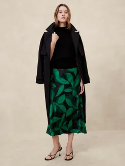 Midi Slip Skirt