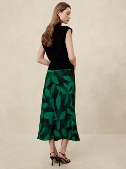 Midi Slip Skirt