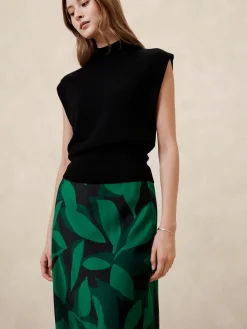 Midi Slip Skirt