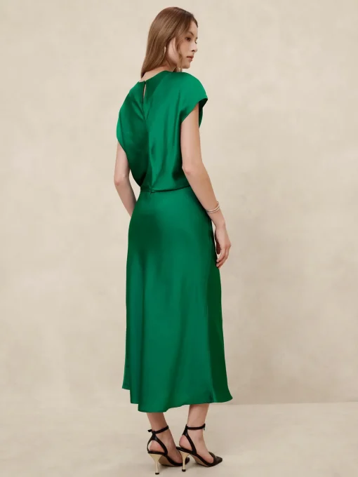 Midi Slip Skirt