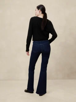 Mid-Rise Bootcut Jean