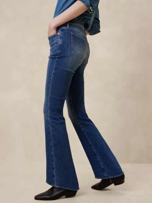 Mid-Rise Bootcut Jean