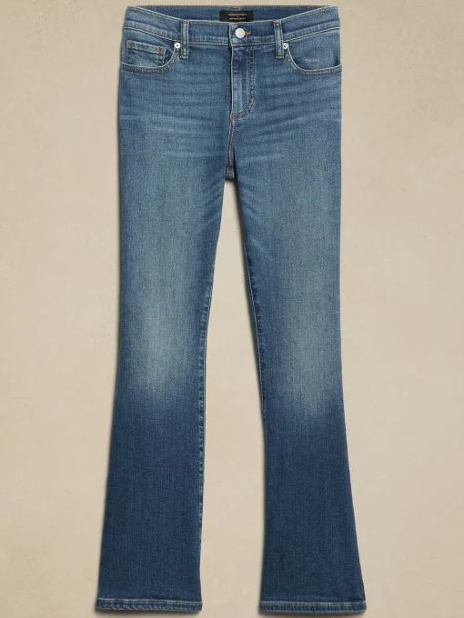Mid-Rise Bootcut Jean