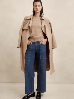 Mid-Rise Straight Cargo Jean