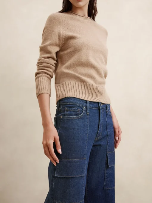 Mid-Rise Straight Cargo Jean