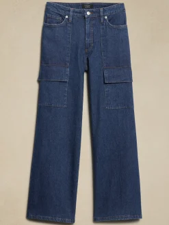Mid-Rise Straight Cargo Jean