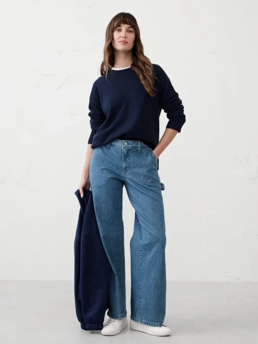 Mid-Rise Straight Carpenter Jean