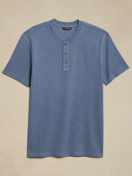Mini Ribbed Henley