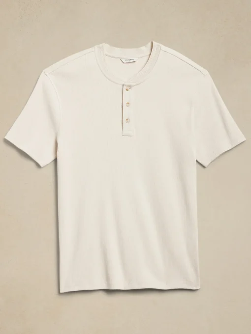 Mini Ribbed Henley