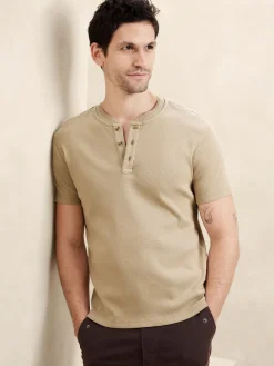 Mini Ribbed Henley