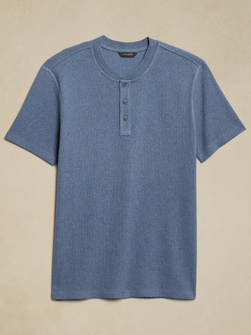 Mini Ribbed Henley