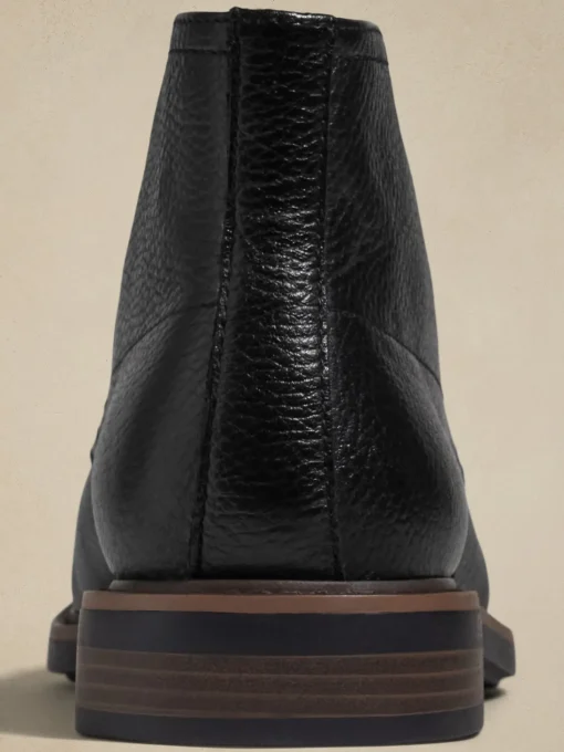 Moc-Toe Leather Boot