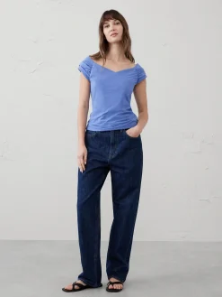 Off-Shoulder Soft Stretch Top