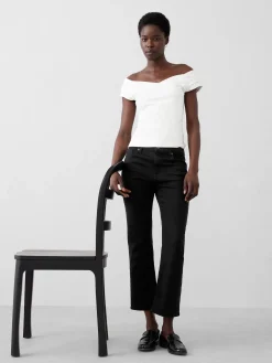 Off-Shoulder Soft Stretch Top