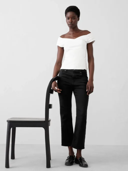 Off-Shoulder Soft Stretch Top
